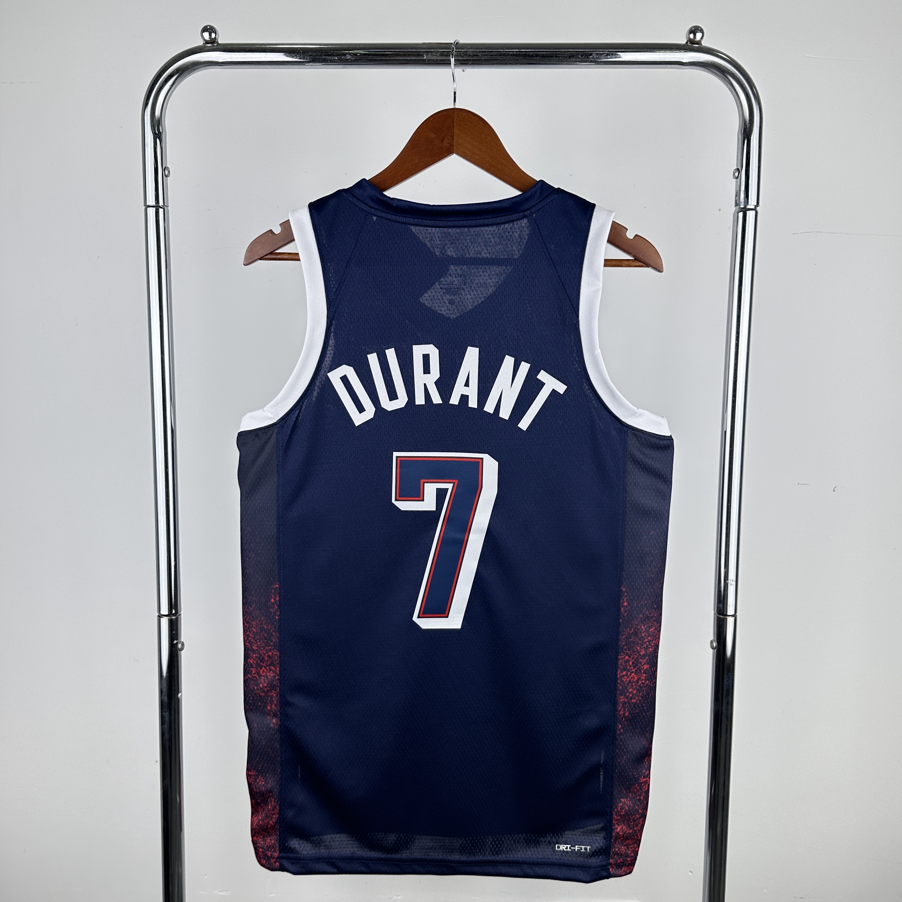 2024 Olympic USA #7 Durant Blue Nike NBA Jersey->->NBA Jersey